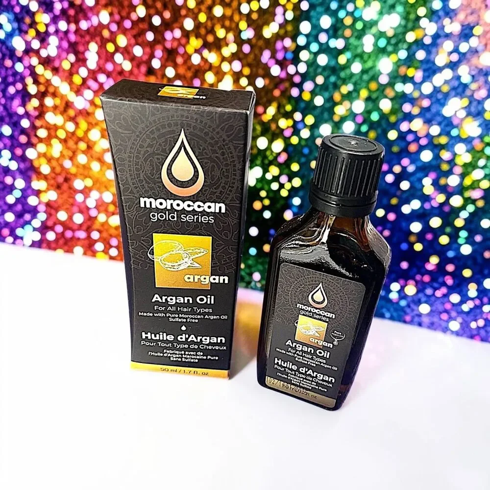 Moroccan Gold Series Argan Oil Brand New In Box 1.7 fl oz